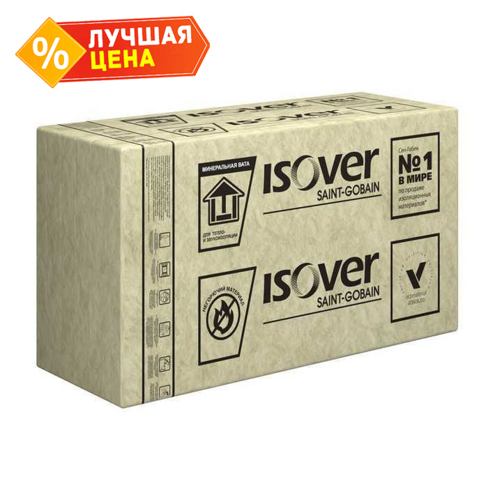 Утеплитель Isover Изовер OL-E 100х600х1200